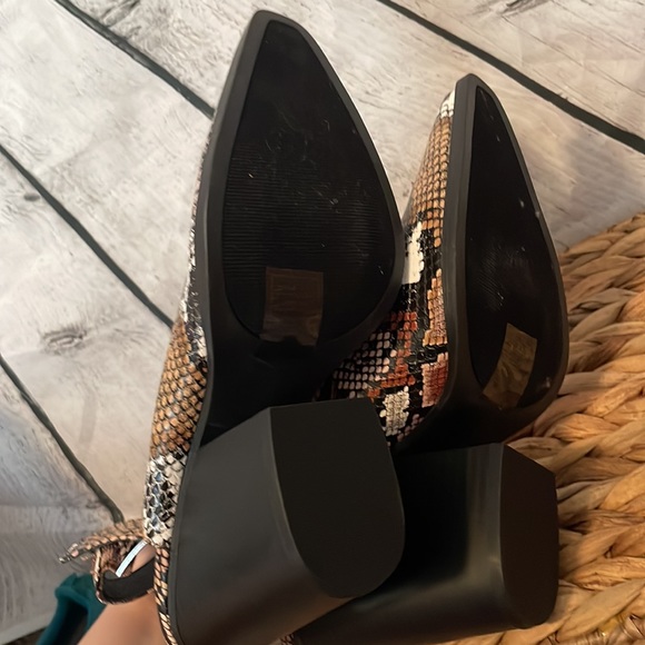 New Qupid snake print slingback booties - Picture 6 of 6